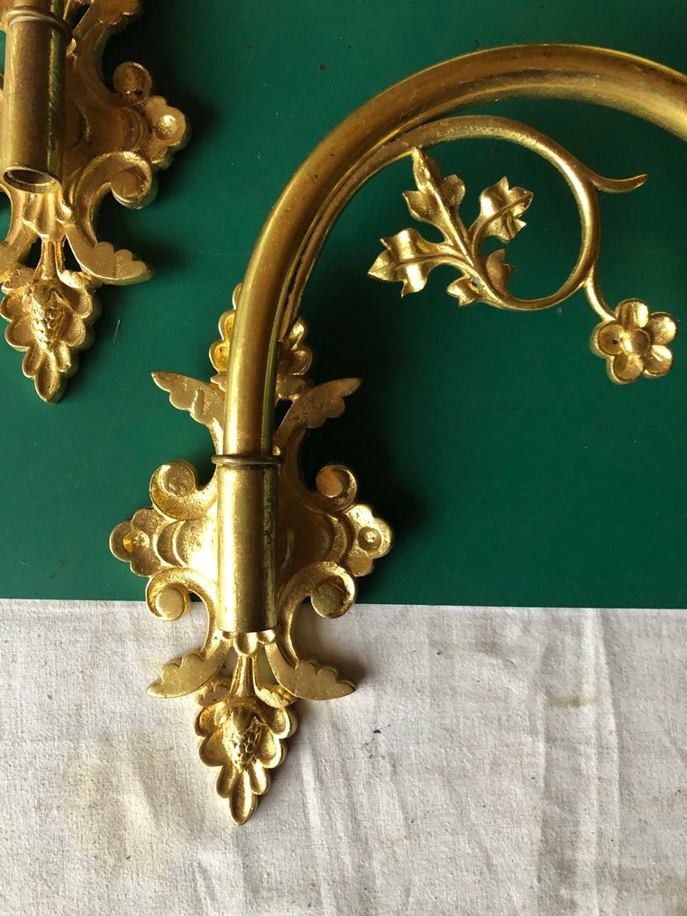 Decorative ornament (2) - wall candelabra - Netherlands #3.2