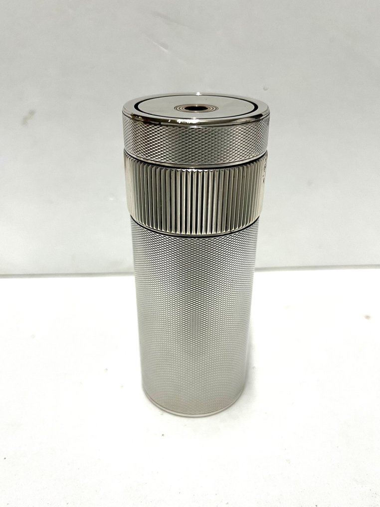 S.T. Dupont - Cylinder - Grain d’Orge - Bord-lighter - Forsølvning #1.0
