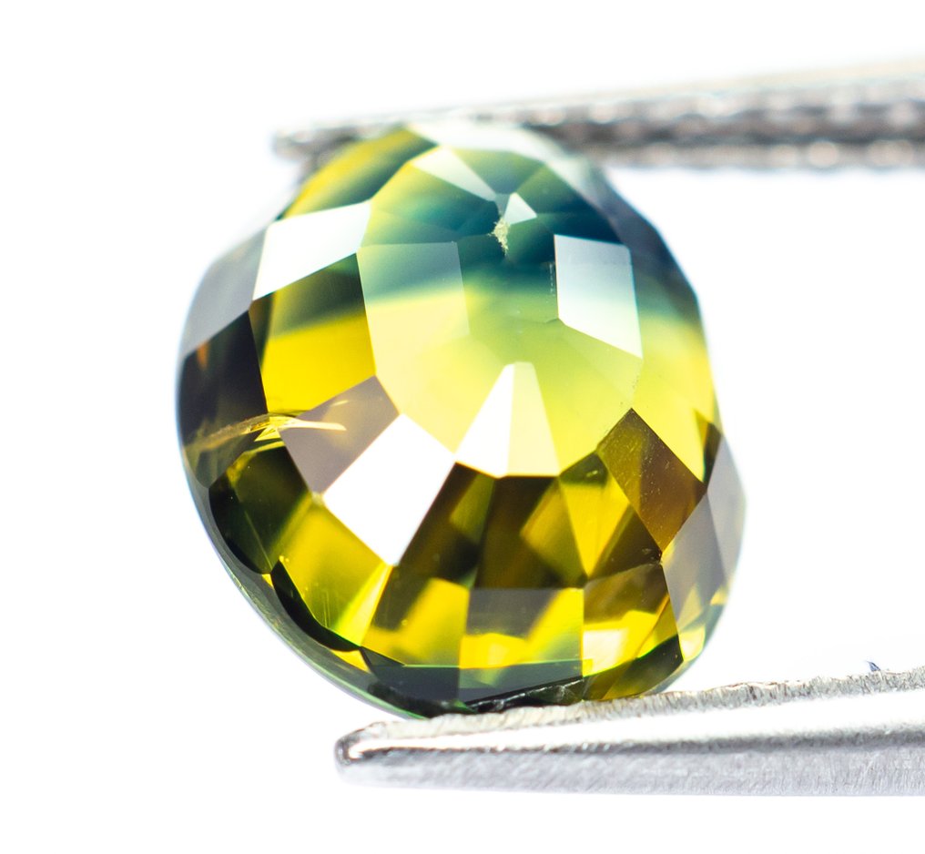 Zonder minimumprijs Saffier  - 3.43 ct - Bellerophon Gemlab - Multi-Color #4.3