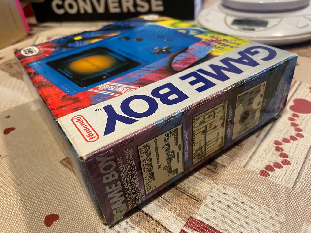 Nintendo - Gameboy Classic - Play It Loud – Blue (Ice Blue) + Zelda Link’s Awakening + Wario Blast - Video game console - In original box #3.2