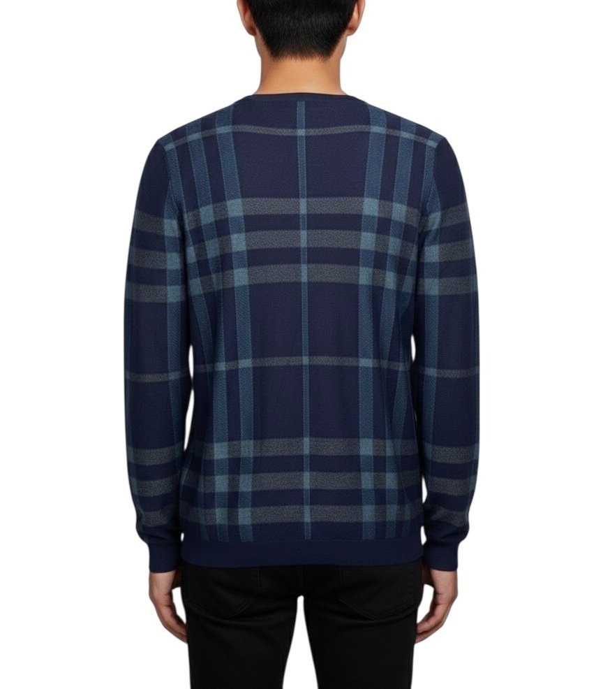 BURBERRY Exclusive 100% Wool Monogram Collection Tg. M - No reserve price – Sweater - Jumper #1.0