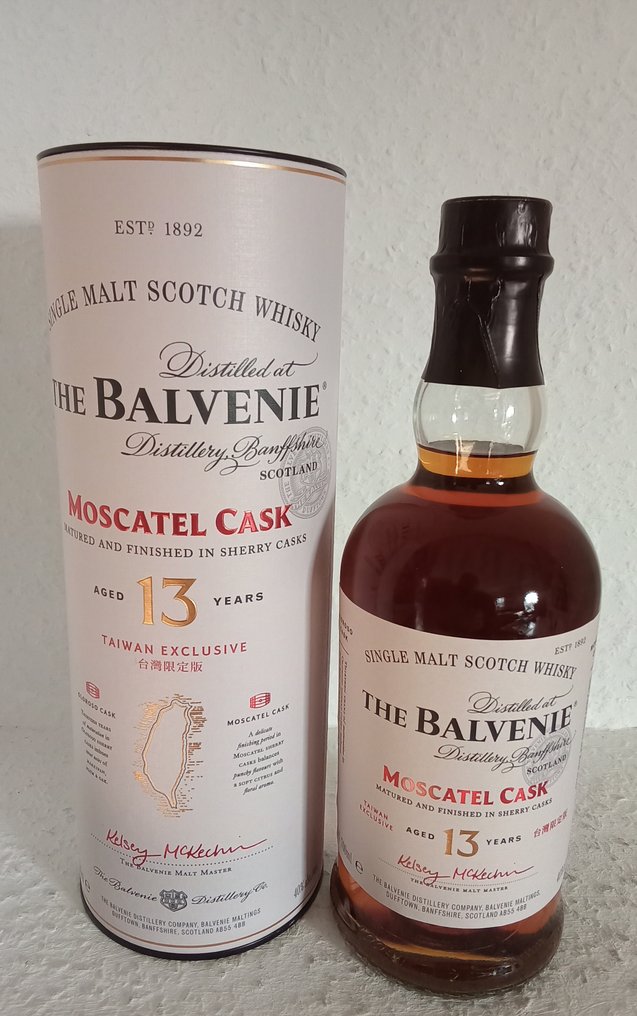 Balvenie 13yo Moscatel Cask Taiwan Exclusive & 15yo Madeira Cask Finish - 700ml - 2 bottiglie #3.2