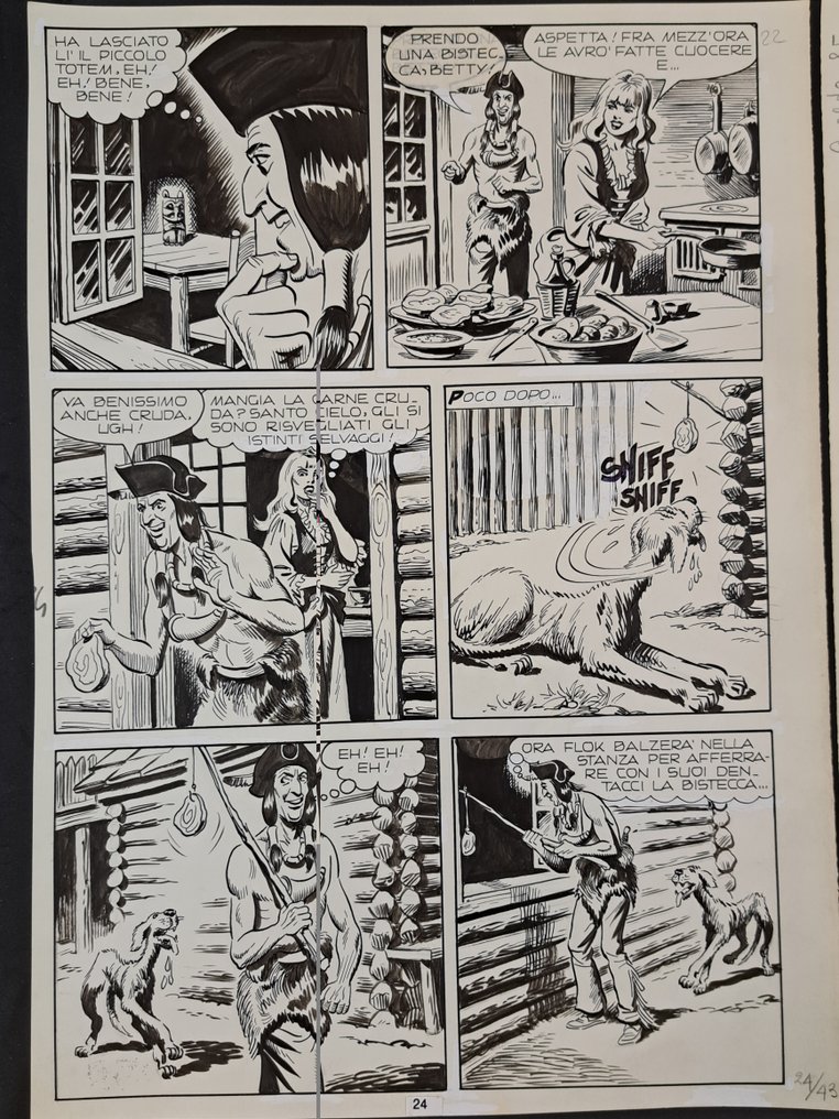 EsseGesse - 2 Original page - Il Comandante Mark: Il Totem dei Cayugas #1.0