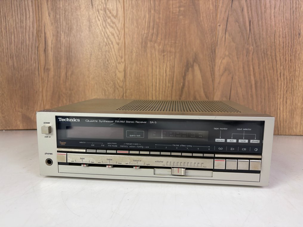 Technics - SA-5 Solid state stereo receiver #3.2