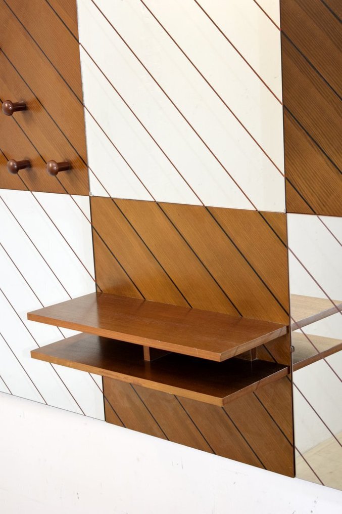 Appendiabiti - Legno, Vetro - modulare #3.2