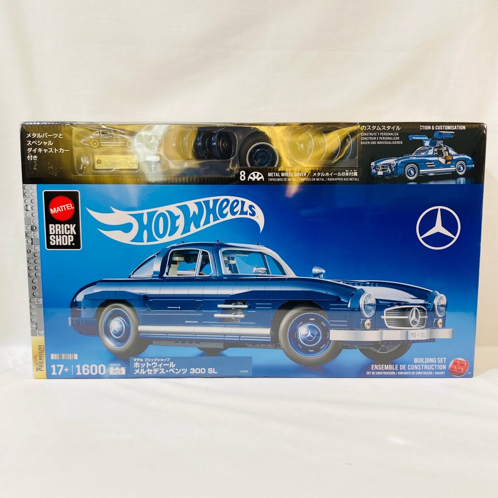 Hot Wheels 1:12 - Modellauto - Hot Wheels Mercedes-Benz 300 SL - Limitierte Edition #1.0
