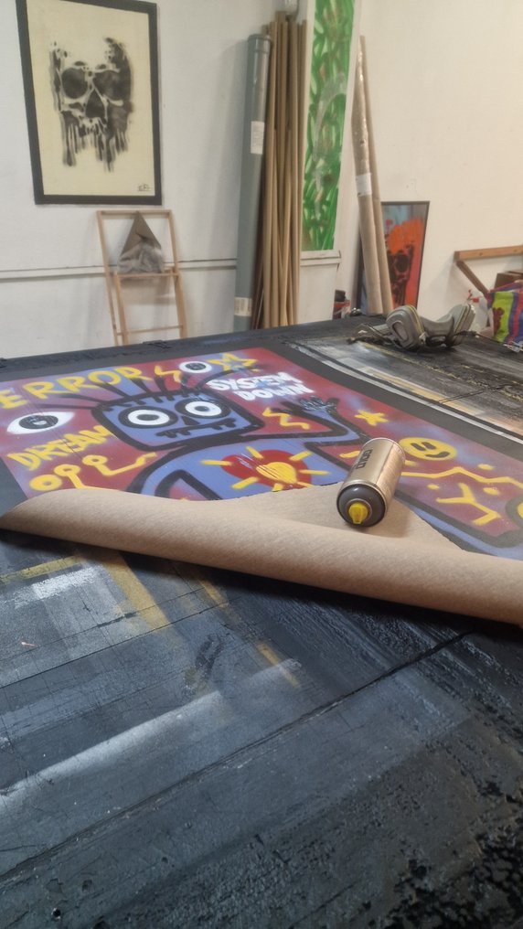 FÜR (1978) - System Crash - XL Size - (We Spray) NOT a PRINT #2.1