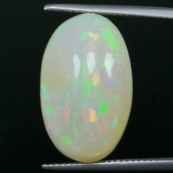 Opal  - 15.61 ct - Instituto Gemólogico Español (IGE) - Intense Color Play #3.2