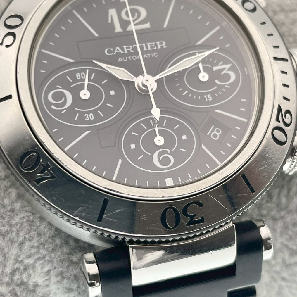 Cartier - Pasha Seatimer - No reserve price - W31088U2 2995 - Men - 2000-2010 #4.3