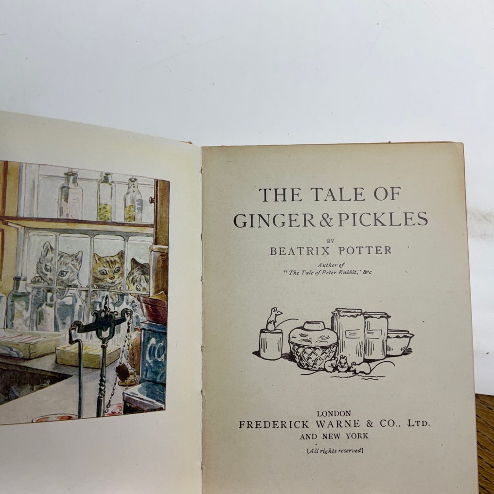 Beatrix Potter - The Tale of Ginger and Pickles - 1920 #2.1
