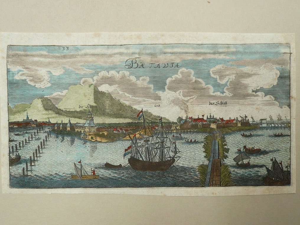 Indonesia - Djakarta; Gabriel Bodenehr - Batavia - 1751-1760 #1.0