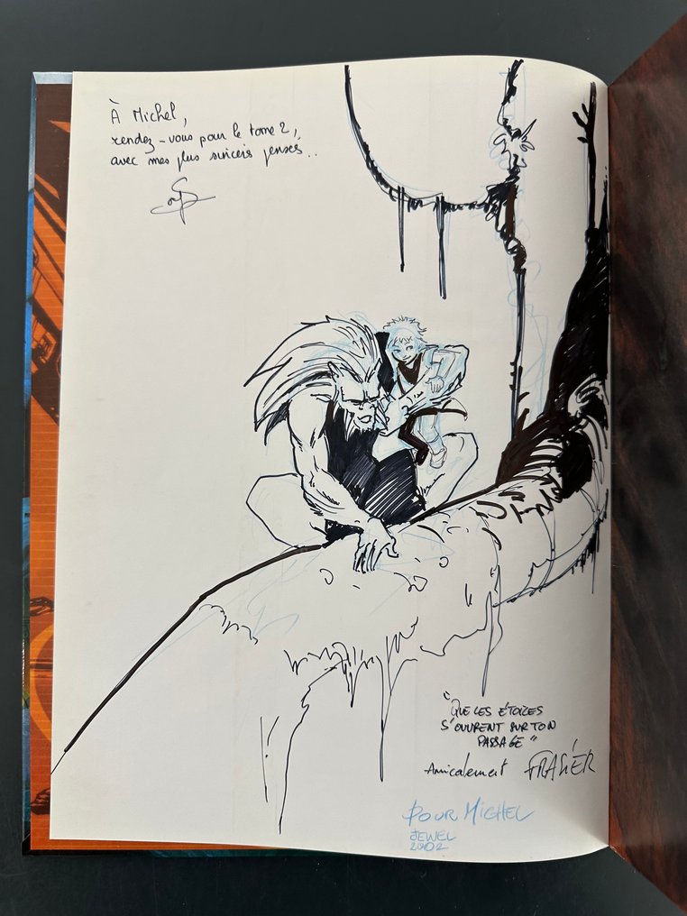 Le Passeur des Étoiles T1 - Le Chatiment + dédicace - C - 1 Album - First edition - 2002 #1.0