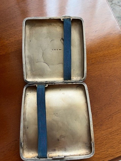 Cigarette box - Silver - Emblem to be engraved #1.0