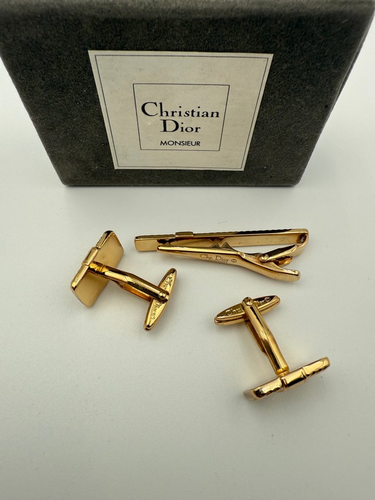 No Reserve Price - Christian Dior - Cufflinks Gold-plated - GP 18 carat #4.3