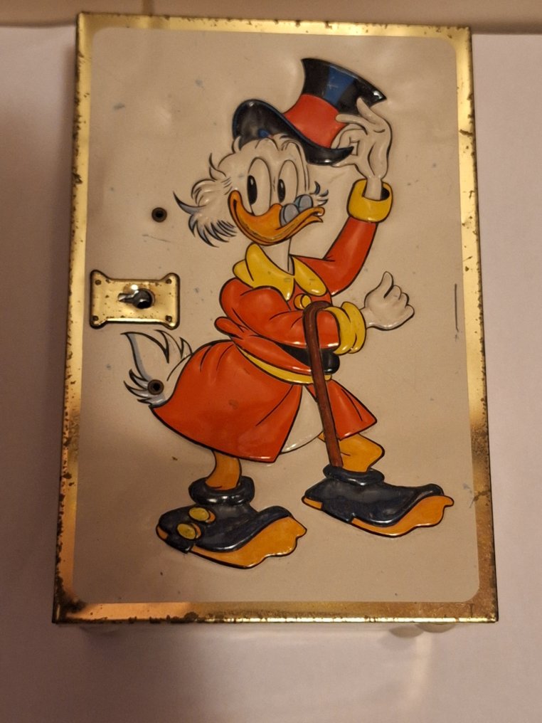 Disney/Royco - Uncle Scrooge piggy bank with a key #4.3