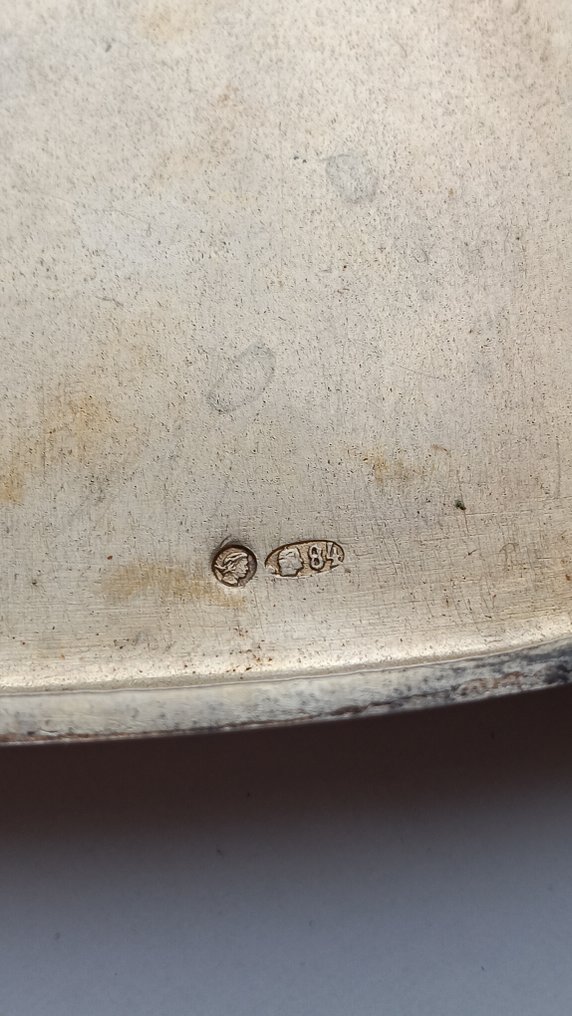 Astuccio per sigarette - .875 (84 Zolotniki) argento #3.2