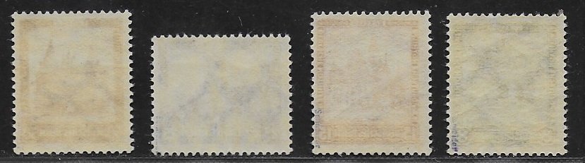 Német Birodalom 1930/1932 - Bauwerke Nothilfe - Michel 450 / 453, 459 / 462, 463 / 464 and 474 / 478 #3.2