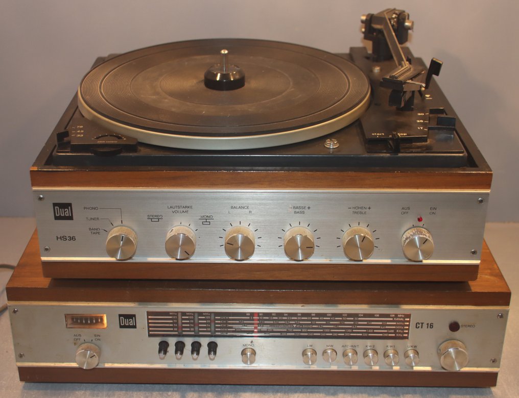 Dual - HS36 (1210) en CT16 Tuner + Gramofon - Różne modele #1.0