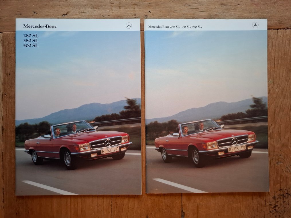 Brochure - Mercedes-Benz - SL (R 107) - 280 - 380 - 500 #1.0