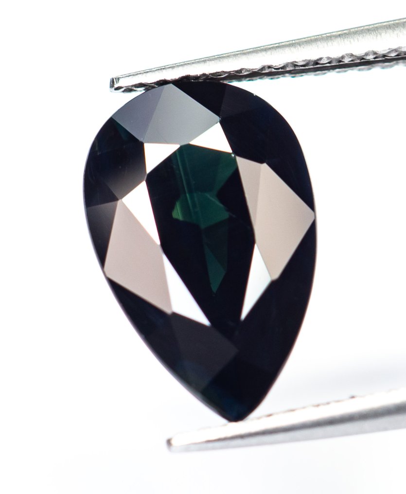 Utan reservationspris Safir - 6.12 ct - Bellerophon Gemlab - Mörkblå #3.2