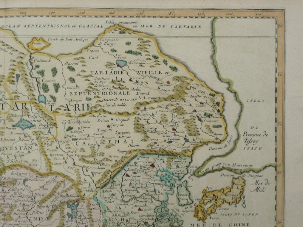 Asia - Arabia / Indochina / China / Indonesia / The Philippines / Korea; Pierre Duval - L'Asie - 1681-1700 #3.2