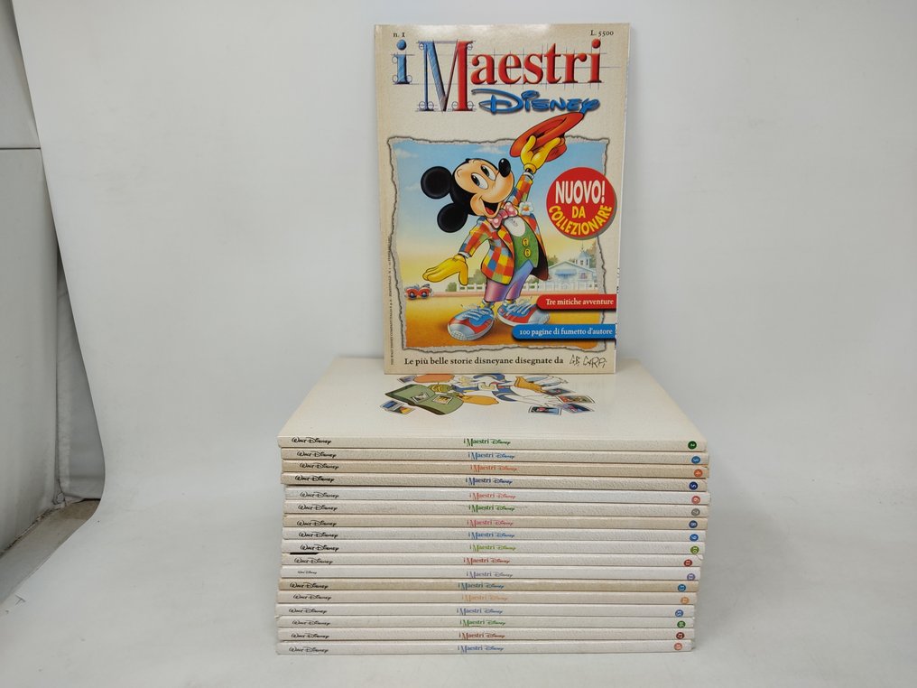 Sequenza completa 18x - I maestri Disney 1/18 completa - 18 Fumetti - Flere udgaver #1.0