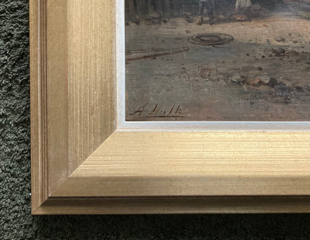 Abraham Hulk sr (1813-1897) - Zeilboten voor de kust #4.3