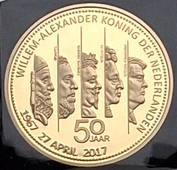 Netherlands. Medal 10 luxe munten Koning Willem Alexander (Zonder Minimumprijs) #4.3