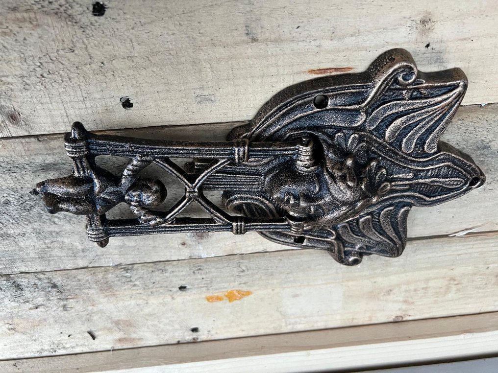 Διακοσμητικό στολίδι - Ευρώπη - Χυτοσίδηρο χτυπητήρι πόρτας #2.1