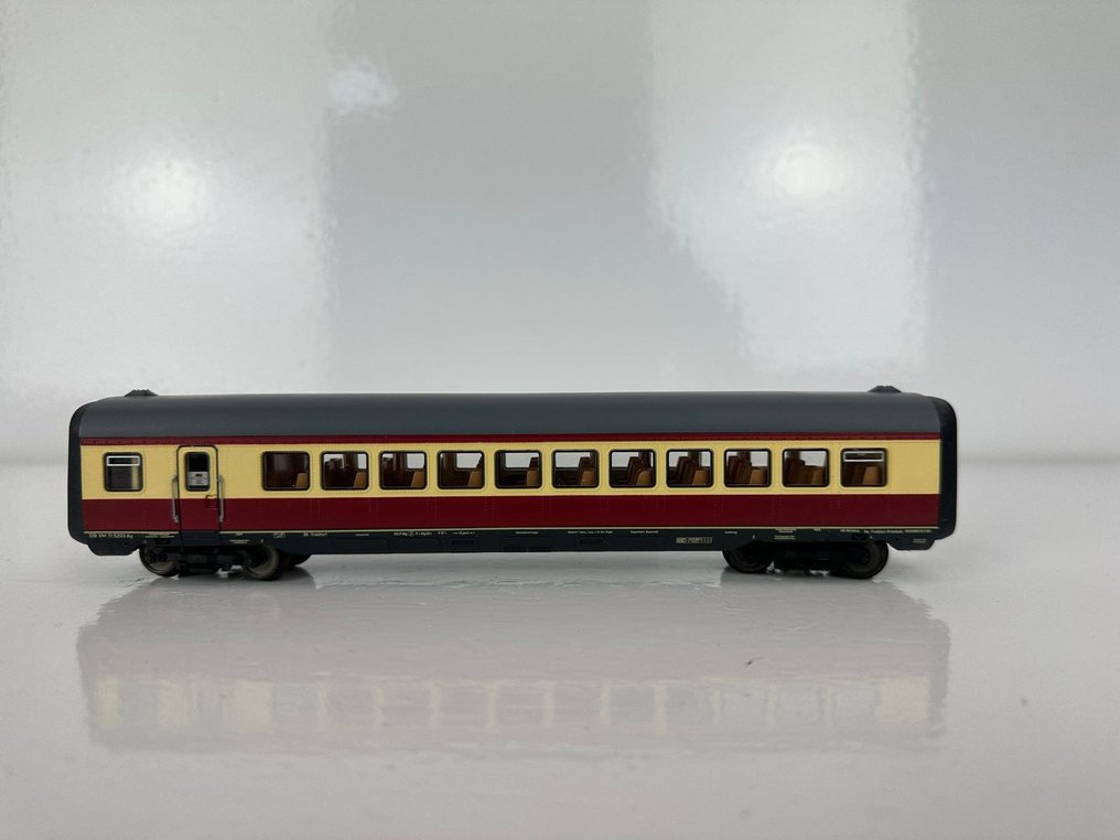 Roco H0 - 14070A - Personvagn-set för modelltåg (1) - BR VT 11.5 (VT 601) - DB #4.3