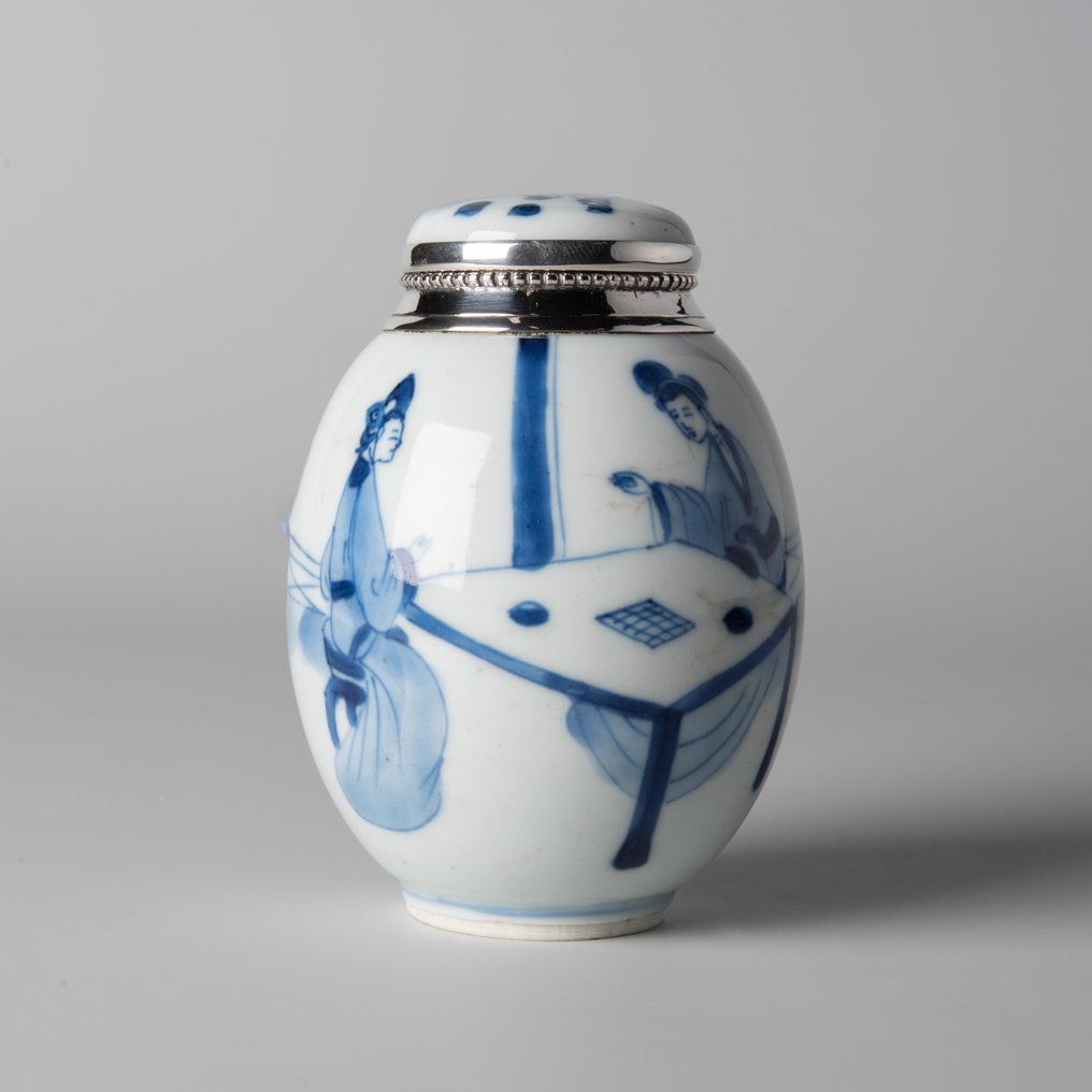 Tedåse/æske - Porcelæn - Kangxi (1662-1722) #1.0