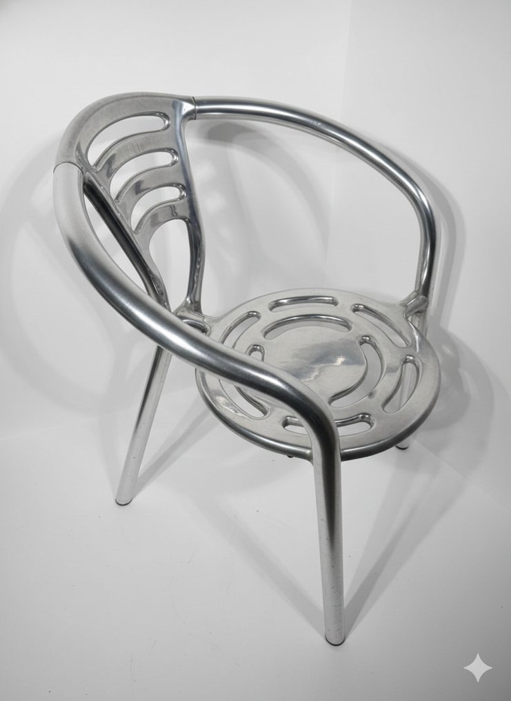 Ycami Edizioni - F. A. Porsche - Cadeira - Avenida - Metal, Alumínio #1.0