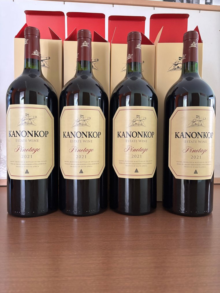 2021 Kanonkop Pinotage - Stellenbosch - 4 Magnum (1.5L) #1.0