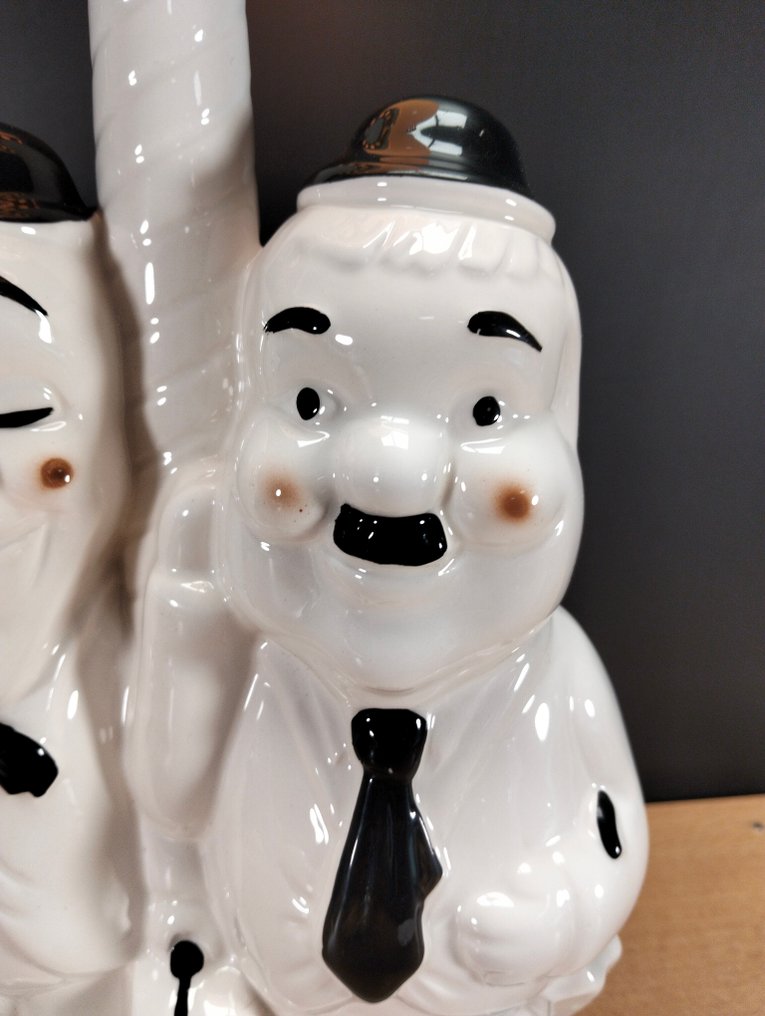 Desk lamp - Porcelain - Laurel & Hardy desk lamp #3.2