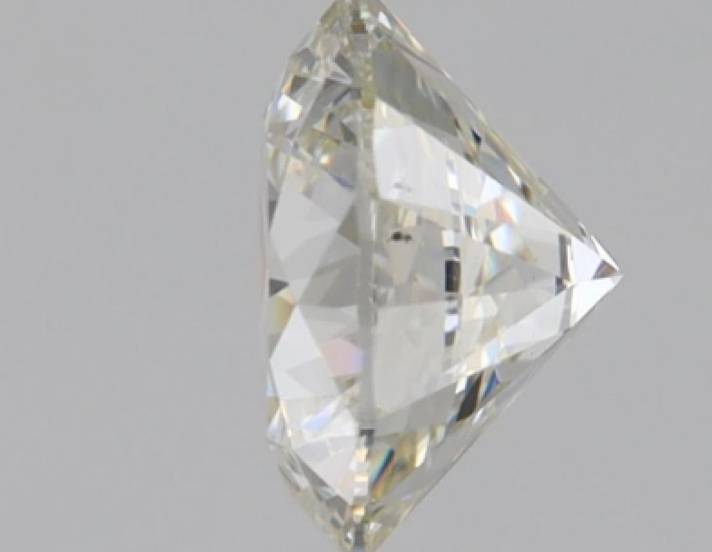 1 pcs 钻石  (天然)  - 0.60 ct - 圆形 - K - VS2 轻微内含二级 - 美国宝石研究院（GIA） - Ex Ex Ex 无 #1.0