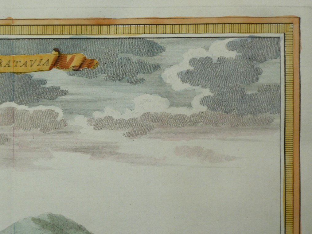 Indonesia - Jakarta / Batavia / Java; J. van Schley / N. Bellin - Vue de Batavia - 1747 #3.2