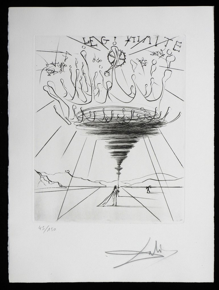 Salvador Dali (1904-1989) - Légitimité #1.0