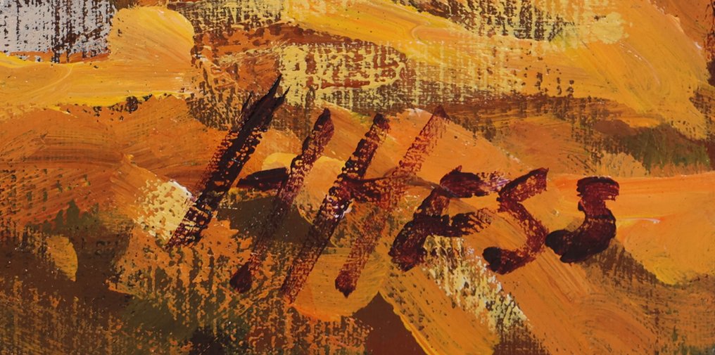 Henri Hess (1950) - Kalf in boerderij #4.3