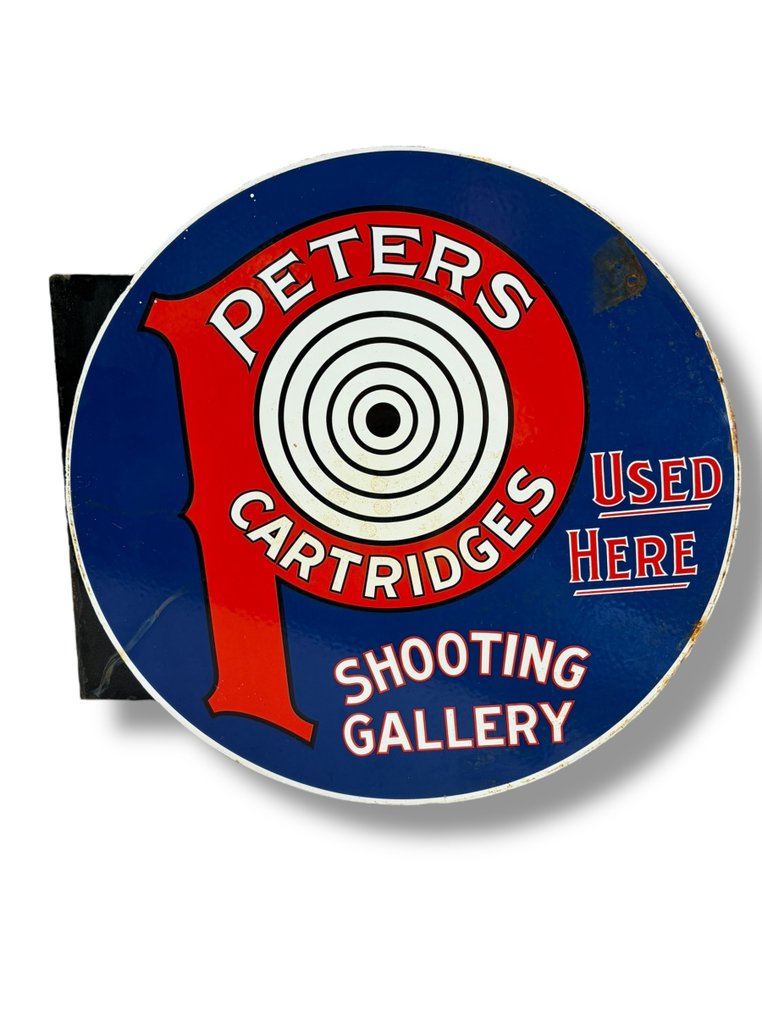 Peters Cartridges - 琺瑯板 - 双面 - 瑪瑙 #1.0