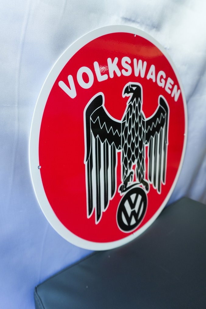 Sign - Volkswagen - XL(50cm) Volkswagen Eagle Emblem – Vintage VW Garage Decor #3.2