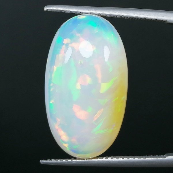 Opal  - 15.59 ct - Instituto Gemólogico Español (IGE) - Intense Color Play #1.0