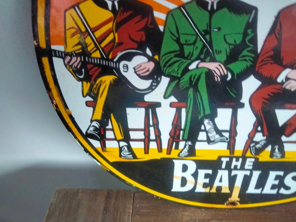 Beatles - Enamel sign - Enamel #2.1