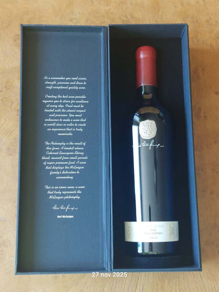 2013 McGuigan "The Philosophy" - Νότια Αυστραλία - 1 Î¦Î¹Î¬Î»Î· (0,75L) #1.0