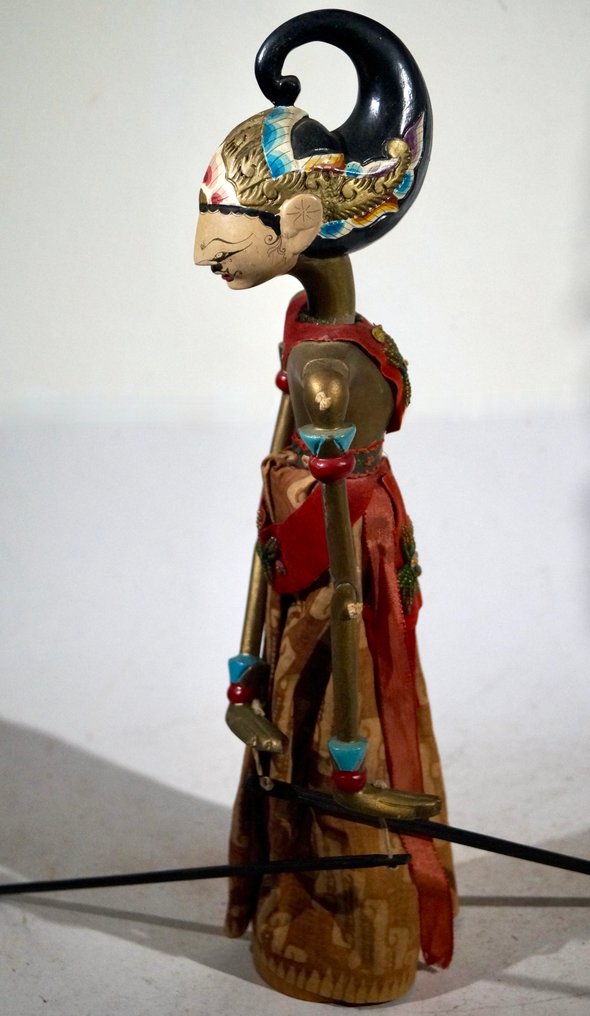 Τρίο σετ μαριονέτες Wayang Golek - Ινδονησία - Late 20th century #3.2