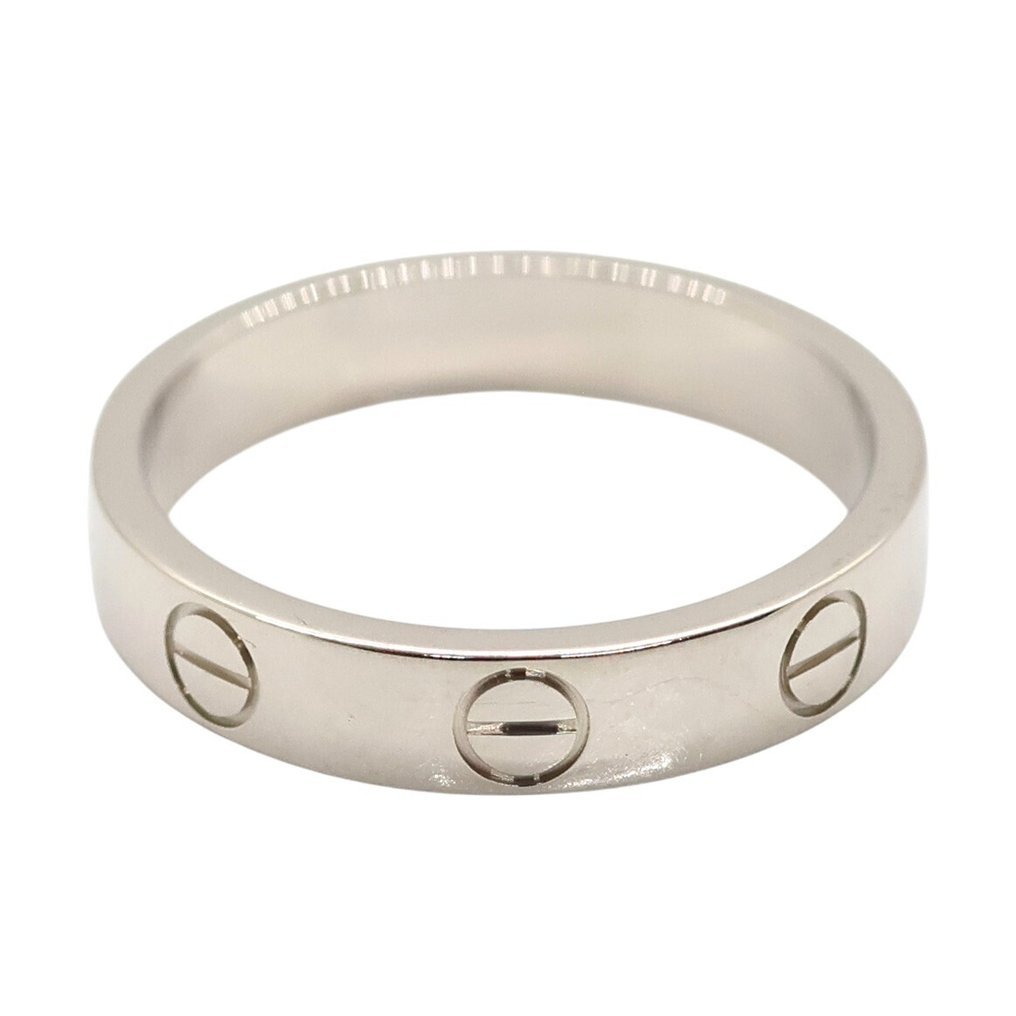 Cartier - 戒指 - LOVE small model - 18K包金 白金 #2.1