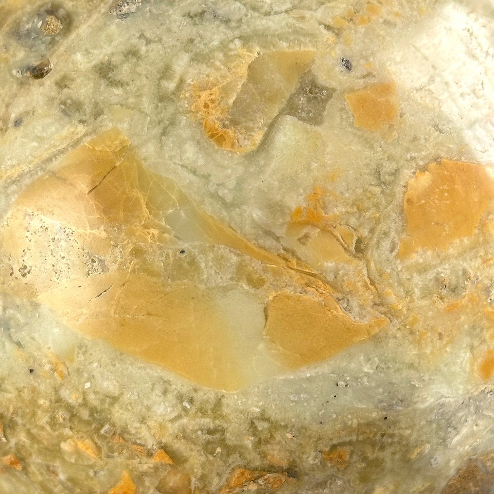 Preț fără rezervă - Pereche minunată de onix. Sphere pe suporturi personalizate - Înălțime: 18.5 cm - Lățime: 10.1 cm- 2600 g - (2) #4.3