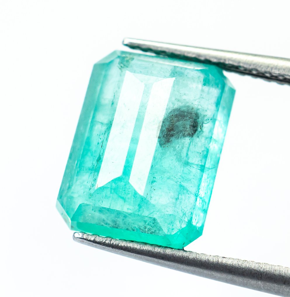 χωρίς τιμή ασφαλείας Σμαράγδι - 6.94 ct - Bellerophon Gemlab - Μπλε-πράσινο (Νιγηρία) #4.3