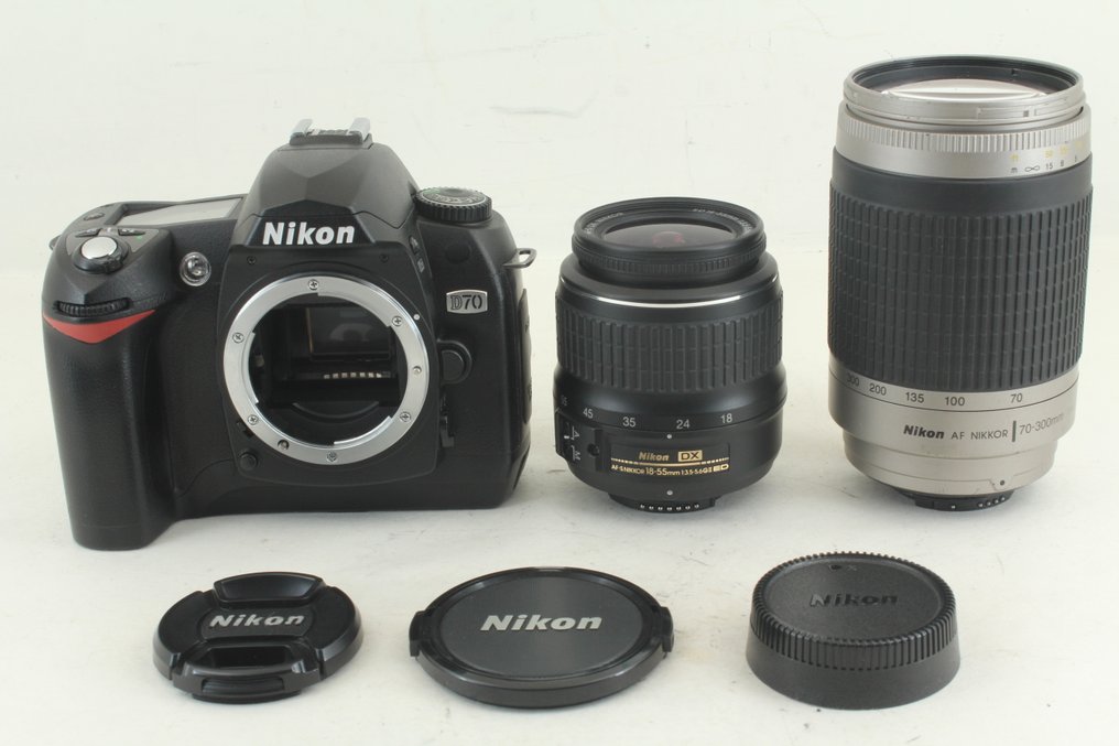 Nikon D70|AF-S Nikkor 18-55mm F/3.5-5.6GⅡED|AF Nikkor 70-300mm F/4-5.6G Digitalkamera #1.0
