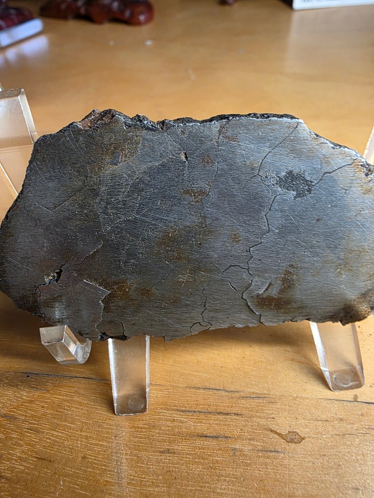 Campo del Cielo - Iron Meteorite - complete etchedslice - 102 g #2.1