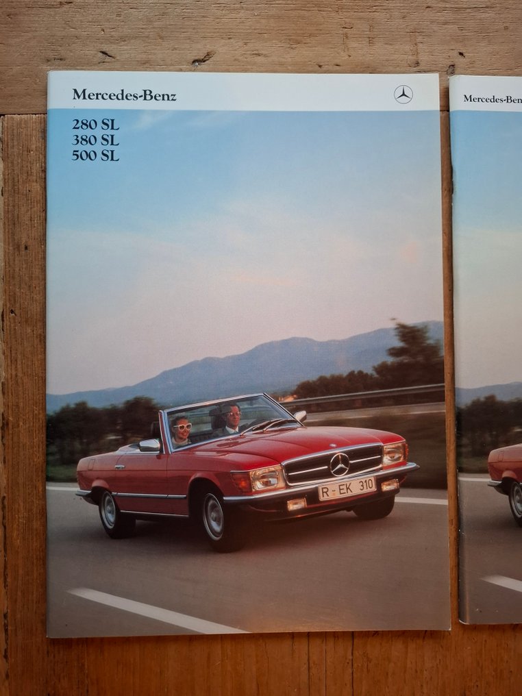 Brochure - Mercedes-Benz - SL (R 107) - 280 - 380 - 500 #1.0
